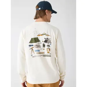 T-shirt manches longues KnowledgeCotton Apparel GOTS image-3