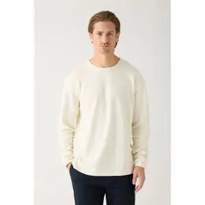 T-shirt manches longues structuré KnowledgeCotton Apparel - GOTS/Vegan image-1