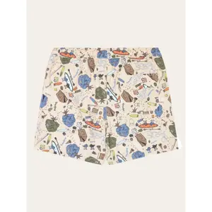 Badehose KnowledgeCotton Apparel Stretch AOP - GRS/Vegan image-1