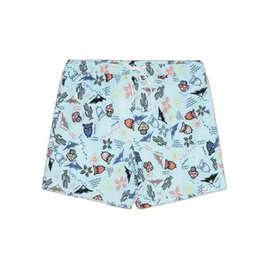 Badehose KnowledgeCotton Apparel Stretch AOP - GRS/Vegan