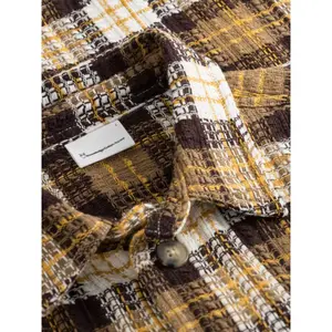 Soft Organic Cotton Check Shirt KnowledgeCotton Apparel GOTS/Vegan image-2
