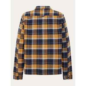 Camicia a maniche lunghe in flanella spessa KnowledgeCotton Apparel GOTS image-1