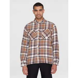 Checked overshirt KnowledgeCotton Apparel image-1