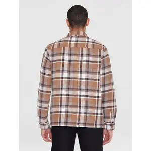 Checked overshirt KnowledgeCotton Apparel image-3