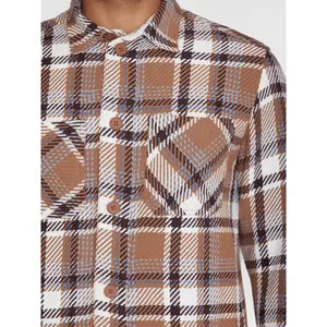 Checked overshirt KnowledgeCotton Apparel image-4