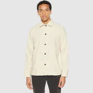 Satin Overshirt KnowledgeCotton Apparel Gots Vegan image-1