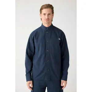Flame-retardant overshirt KnowledgeCotton Apparel - GOTS/Vegan image-1