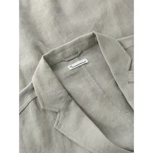 Blazer en lin KnowledgeCotton Apparel image-2
