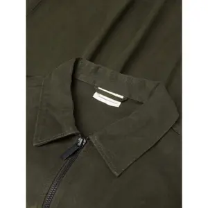 Long sleeve zip-up overshirt KnowledgeCotton Apparel image-3
