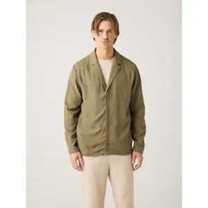 Linen overshirt KnowledgeCotton Apparel image-2