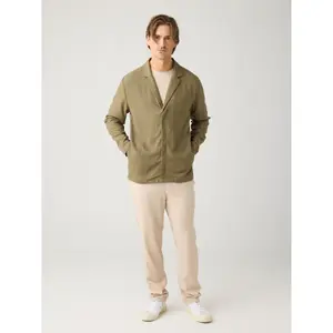 Linen overshirt KnowledgeCotton Apparel image-3