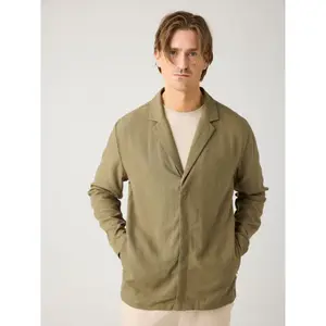 Linen overshirt KnowledgeCotton Apparel image-1