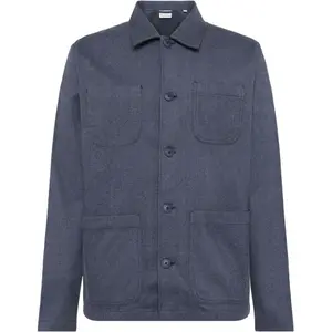 Long-sleeved flannel overshirt KnowledgeCotton Apparel image-0