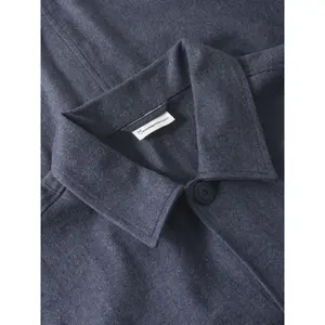 Long-sleeved flannel overshirt KnowledgeCotton Apparel image-2