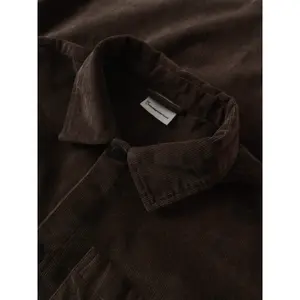 Overshirt KnowledgeCotton Apparel Loose Corduroy image-5