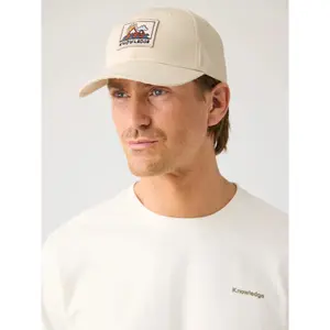 Trucker cap med badge KnowledgeCotton Apparel Vent canvas 200 image-1