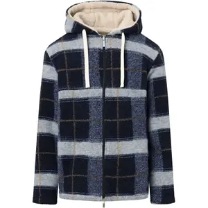 Reversible Zip-Up Hooded Jacket KnowledgeCotton Apparel image-0
