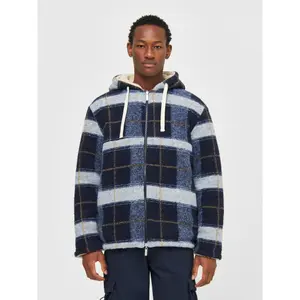 Reversible Zip-Up Hooded Jacket KnowledgeCotton Apparel image-2