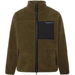 Zipped fleece KnowledgeCotton Apparel GRS Vegan image-0