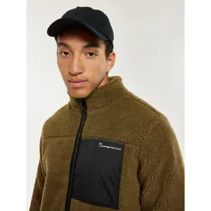 Zipped fleece KnowledgeCotton Apparel GRS Vegan image-2