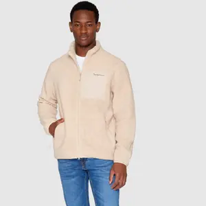 Zipped fleece KnowledgeCotton Apparel GRS Vegan image-1