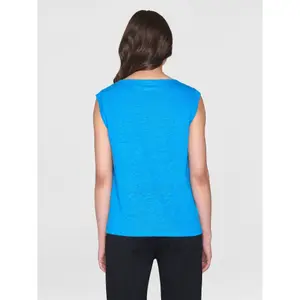 Linen women's tank top KnowledgeCotton Apparel image-3