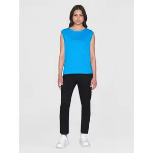 Linen women's tank top KnowledgeCotton Apparel image-2