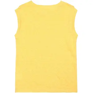Γυναικείο αμάνικο μπλουζάκι από λινό KnowledgeCotton Apparel image-1