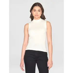 Women's high neck tank top KnowledgeCotton Apparel image-1