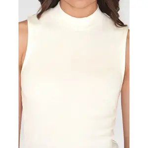 Women's high neck tank top KnowledgeCotton Apparel image-4
