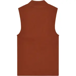 Women's high neck tank top KnowledgeCotton Apparel image-2
