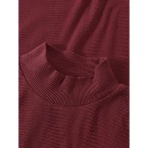 Γυναικείο μανίκι με ψηλό γιακά KnowledgeCotton Apparel image-1