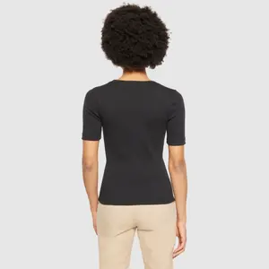 Γυναικείο ριπ μπλουζάκι KnowledgeCotton Apparel image-2