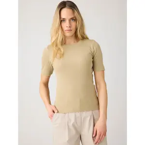 Γυναικείο ριπ μπλουζάκι KnowledgeCotton Apparel image-1