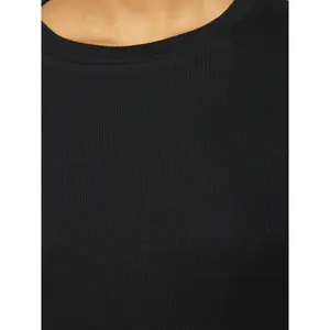 Women's long sleeve ribbed T-shirt KnowledgeCotton Apparel image-4