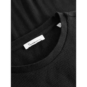Women's long sleeve ribbed T-shirt KnowledgeCotton Apparel image-5
