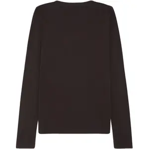 Women's long sleeve ribbed T-shirt KnowledgeCotton Apparel image-3