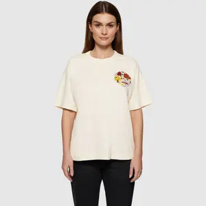 Γυναικείο εκτυπωμένο T-shirt KnowledgeCotton Apparel Gots Vegan image-1