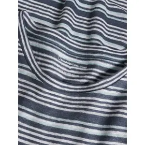 Classic Striped T-shirt Women KnowledgeCotton Apparel Gots Vegan image-3