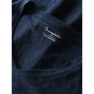 T-shirt με V λαιμό για γυναίκες KnowledgeCotton Apparel Linen image-2