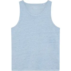 Γυναικείο αμάνικο μπλουζάκι KnowledgeCotton Apparel Linen image-0