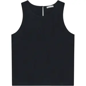 Γυναικείο αμάνικο μπλουζάκι KnowledgeCotton Apparel Linen-mix image-0