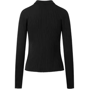 Women's Polo Neck Cardigan KnowledgeCotton Apparel Tencel™ image-1