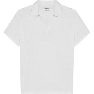 Γυναικείο πόλο KnowledgeCotton Apparel Linen image-0