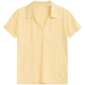 Women's polo shirt KnowledgeCotton Apparel Linen image-0