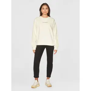 Sweatshirt woman KnowledgeCotton Apparel Loose Back Printed image-3