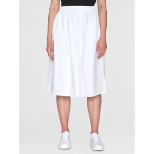 Mid-length skirt for women KnowledgeCotton Apparel Poplin image-1