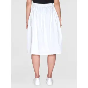 Mid-length skirt for women KnowledgeCotton Apparel Poplin image-3