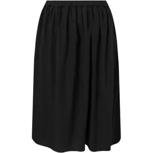 Mid-length skirt for women KnowledgeCotton Apparel Poplin image-0