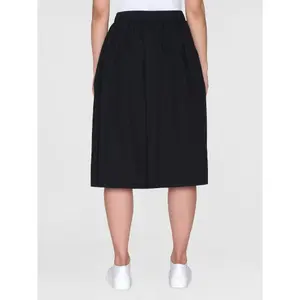 Mid-length skirt for women KnowledgeCotton Apparel Poplin image-3